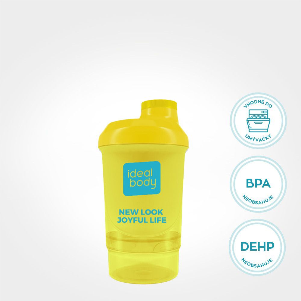 IdealBody® shaker - žltá